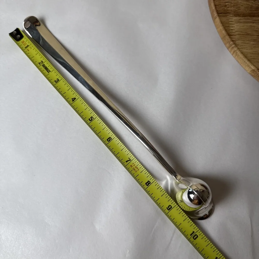 Gerity Silverplate Candle Snuffer 1740 Reproduction The Cavalier Helmet Snuffer
